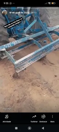 Riscador para lavoura branca e cana de açúcar está em ótima condições 