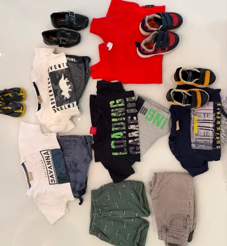 Kit de roupas infantil menino