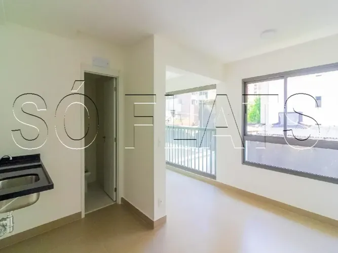 Studio 23m² com Suíte e Varanda no Brooklin, a Minutos do Metrô Campo Belo