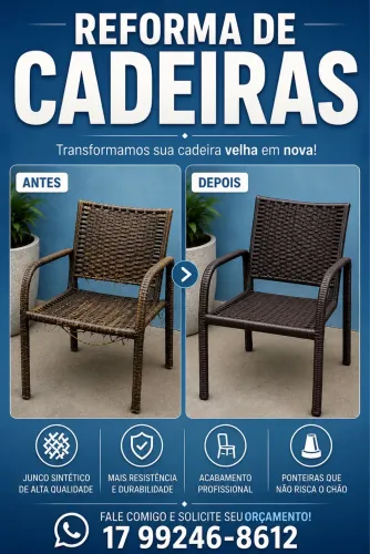 Cadeira de junco 