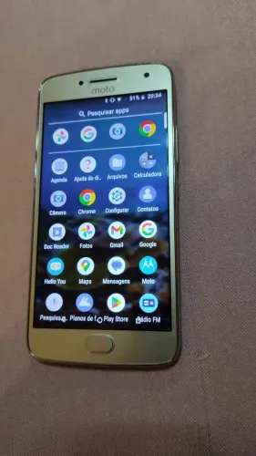 Celular Motorola G5 Plus somente R$290,00