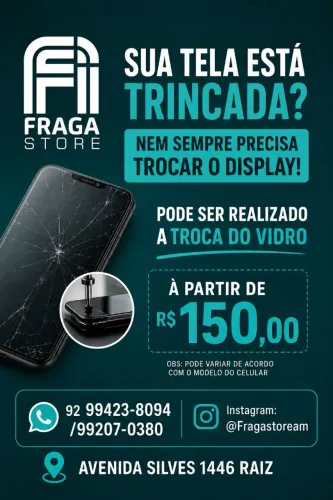 Troca do vidro 