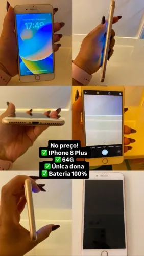 Celular Iphone 8 Plus 65G