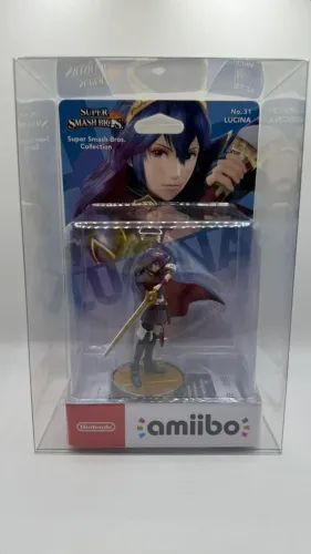 Amiibo Lucina Fire Emblem Super Smash Bros com proteção PET Nintendo Switch Boneco Figure