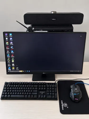 PC Gamer Completo i5 + GTX 1050 Ti 4GB + Monitor LG