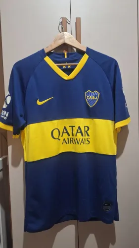 Camisa Boca Juniors Nike Titular Azul e Amarela 2019/20