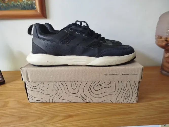 Tenis Hocks RLX Hum Preto/Mocha 44 BR na caixa original
