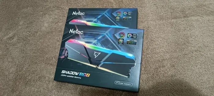 DDR4 2x8 16gb 3600Mhz ARGB Netac