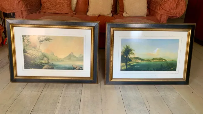 Dupla de Quadro decorativo