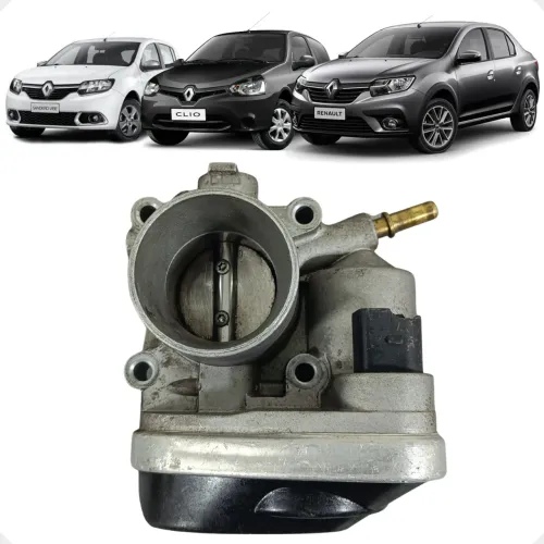 Corpo Borboleta Tbi Renault Clio Logan Sandero 1.0 2013 2014