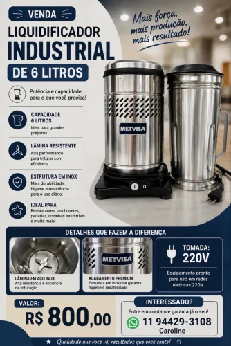 Liquidificador Industrial