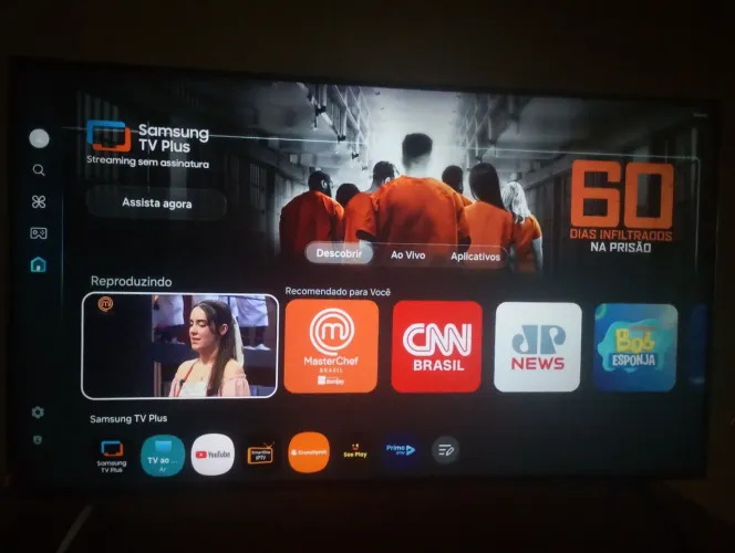 Vendo tv smarth Samsung 43 polegadas