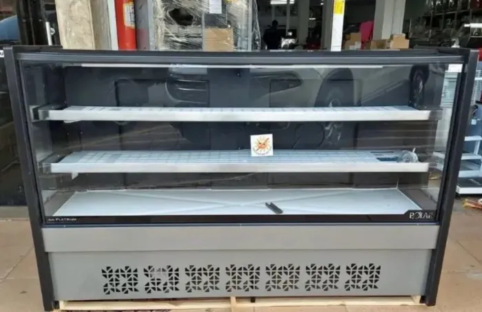 Freezer expositora balcão vitrine 