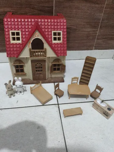 Sylvanian Families primeira casa com acessorios