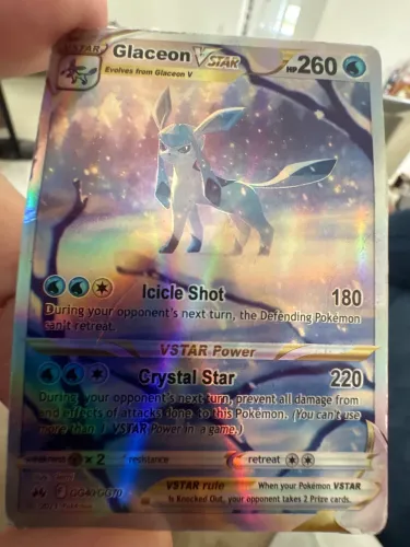 Glaceon VSTAR GG40/GG70 (Crown Zenith Galarian Gallery)