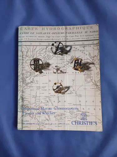 Raro catálogo da Christie's, 1996, Reino Unido