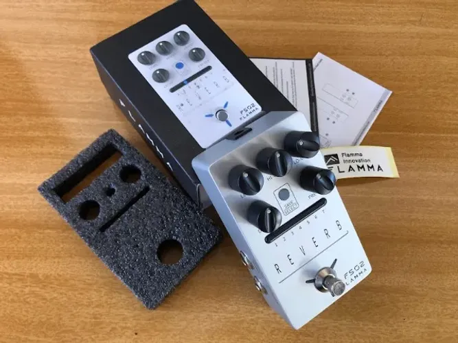 Pedal Reverb Flamma FS02 parcelo no Olxpay/ML avalio troca
