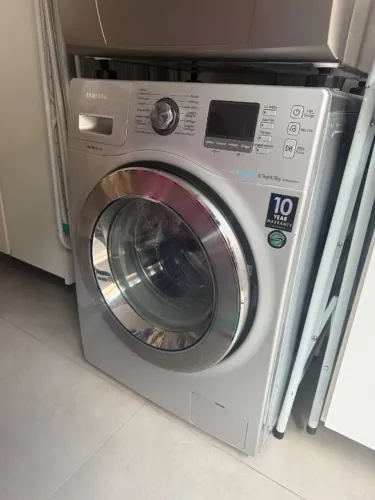 Máquina lava e seca Samsung abertura frontal 8,5kg- prata