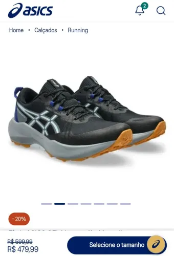 Tênis Asics Gel Venture 11 ZERO NA CAIXA