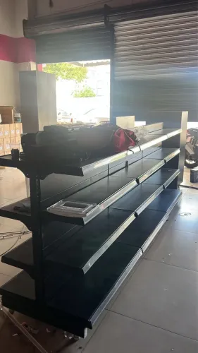 Prateleira de aço 3 módulos 