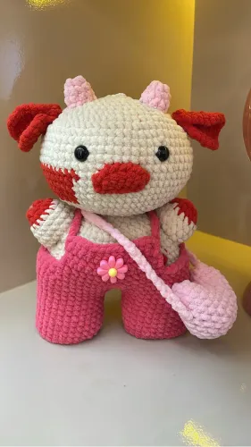 Vaquinha Amigurumi NOVO