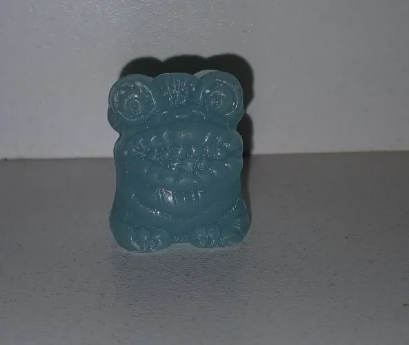 BONECO MINIATURA GELOUCOS MONSTRO MONSTRINHO AZUL