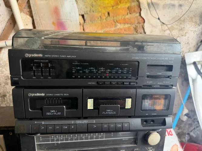 Rádio gradiente antigo