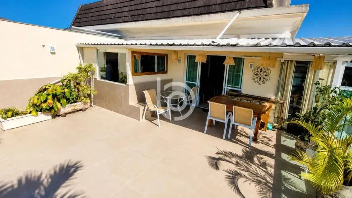 Cobertura 3 Quartos | 200 M² | Condomínio le Parc  Barra da Tijuca | Vista Pedra da Gávea 