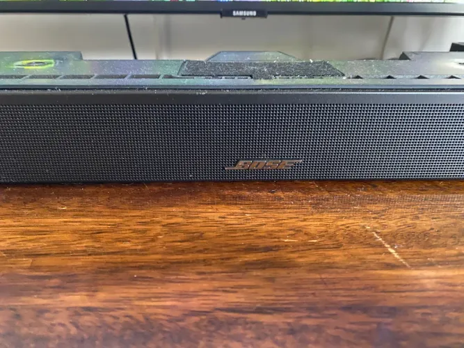 Soundbar bose ultra soundbar preto. 