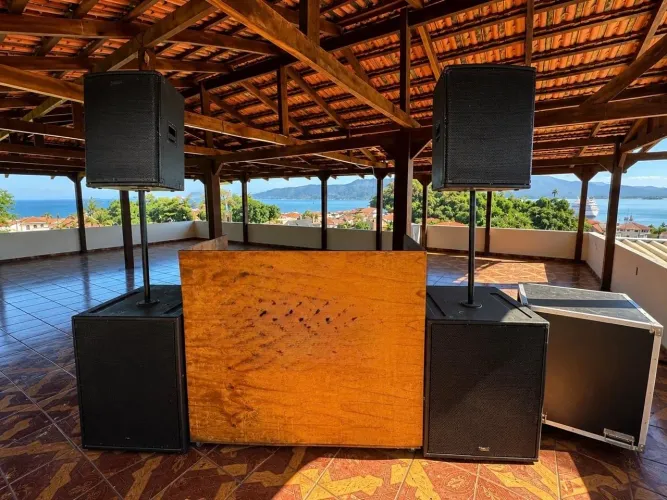 Aparelho de Som pra Eventos