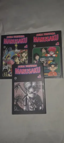 Mangá Akira Toriyama Marusaku 3 Volumes Dragon Ball