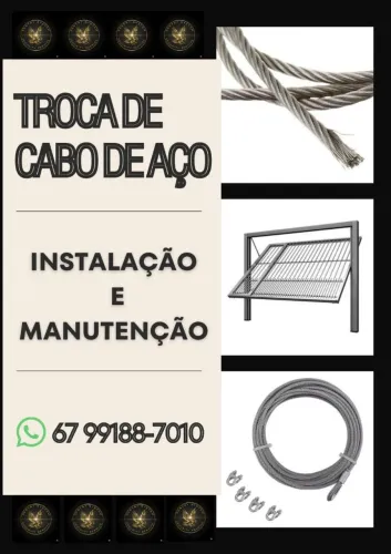 Cabo de Aço para Portão: Sustentação de Excelência