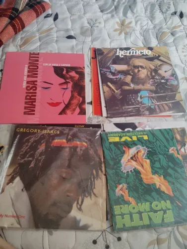 Discos de vinil a venda