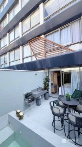 Apartamento Garden com 1 dormitório à venda, 36 m² por R$ 860.000,00 - Jardim Oceania - Jo
