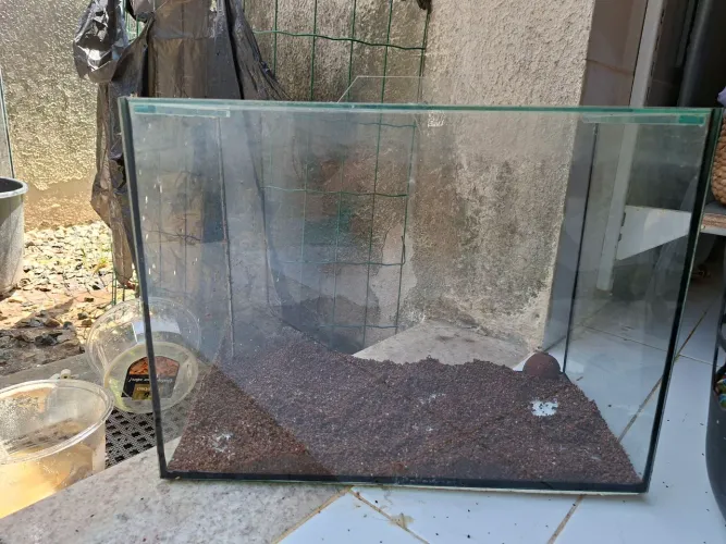 Aquario 27 litros com substrato