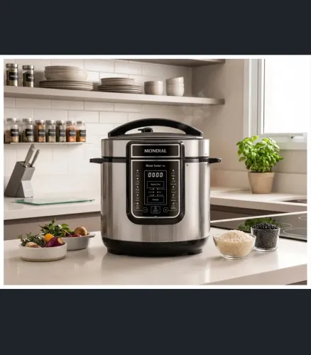 Panela pressão elétrica nova 6L