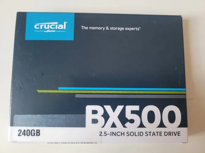 SSD 240GB Crucial BX500 lacrado