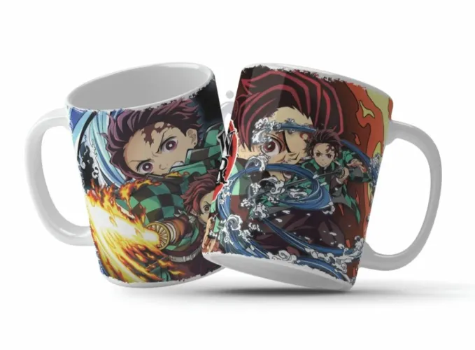 Caneca Tanjiro Demon slayer kimetsu no yaiba