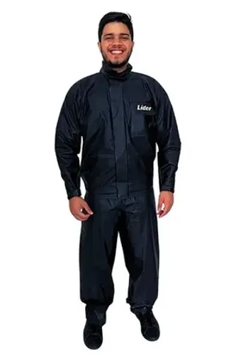 Capa De Chuva Motoboy Motociclista Com bolso interno