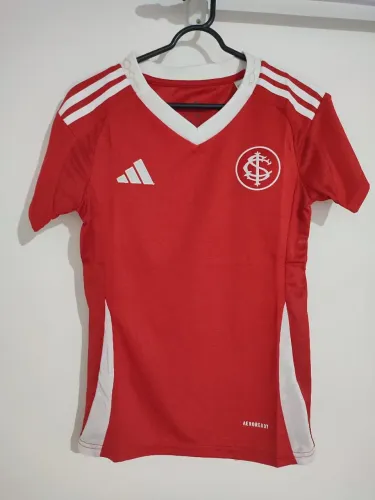 Camisa do Inter Vermelha Feminina 2025/26 Tamanho P Camisa de Time Lançamento 2026