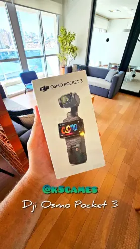DJI Osmo Pocket 3 - Lacrado - RETIRE NO ESCRITÓRIO ABC SP 