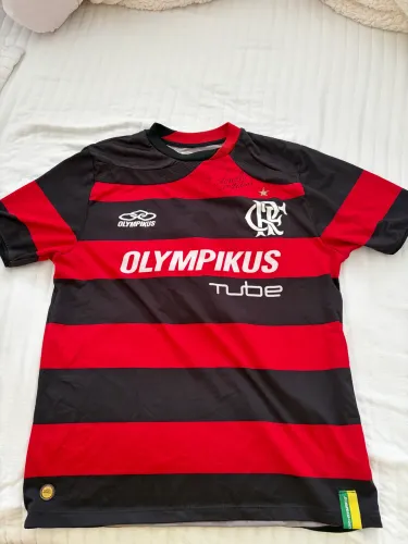 Camisa Flamengo 2009 Autografada Ronaldo Angelim
