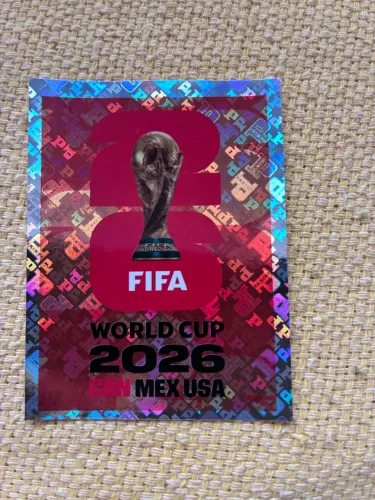 FIGURINHA DA COPA TAÇA VERMELHA FWC 6