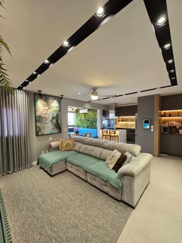 Apartamento mobiliado com 2 suites no Edificio Bravie