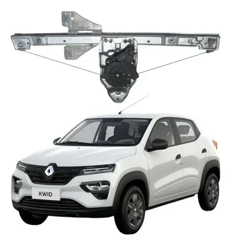 Máquina Vidro Porta Dianteira Direita Kwid 2017 A 2022