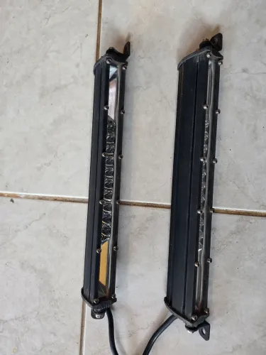 2 barras de led 30cm automotivo