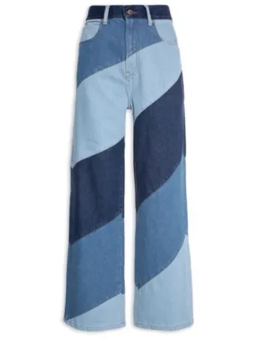 [FARM] Calça jeans wide leg 38 