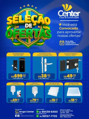 Tudo que sua obra precisa em Só um lugar. *35