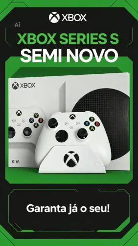 Xbox séries S + garantia