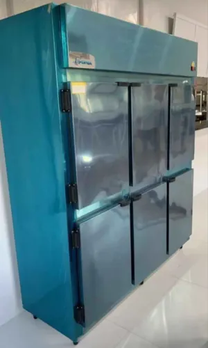 NZ. Mini câmara fria 6 portas inox KOFISA